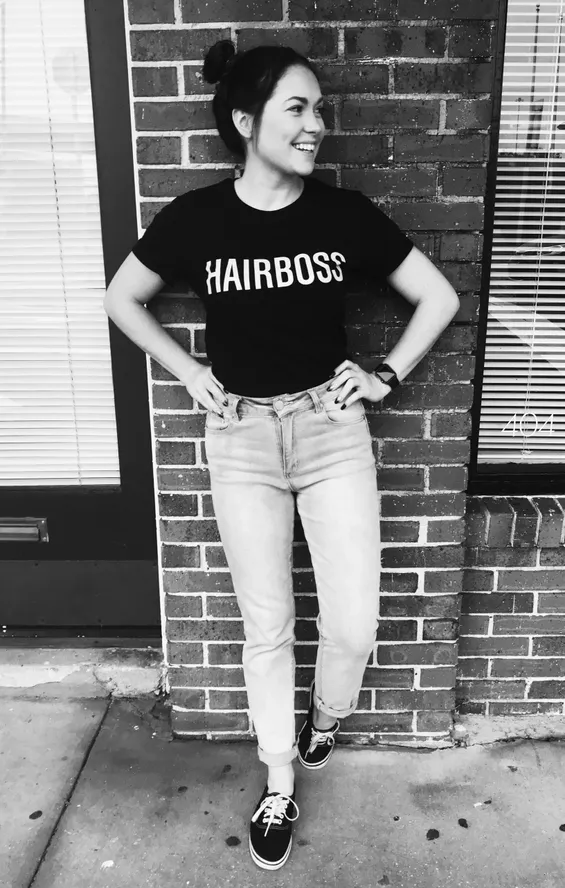 HAIRBOSS Black T-Shirt
